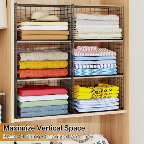 Widened and Heightened Large Capacity Closet Organizers And Storage Shelf
