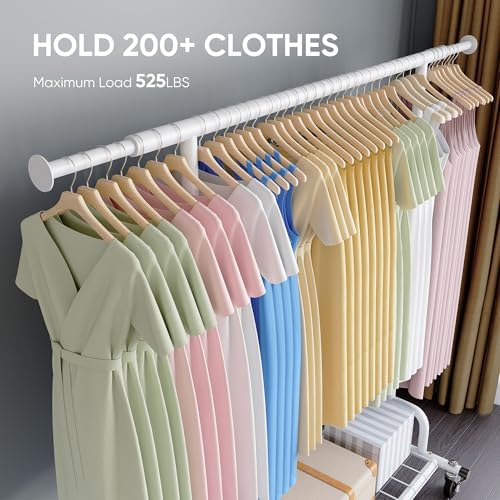 HOKEEPER Clothing Garment Rack Capacity 525LBS Collapsible Clothes Rack