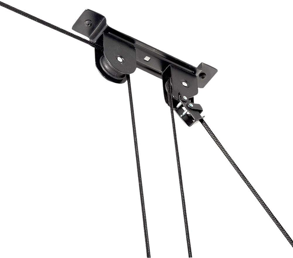 Wallmaster Ceiling Bike Hanger, Bicycle Lift Hoist Pulley System for Garage