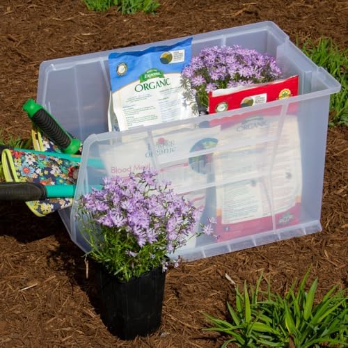 Akro-Mils 30282 Super-Size AkroBins Plastic Storage Bins, Space-Saving Stacka...