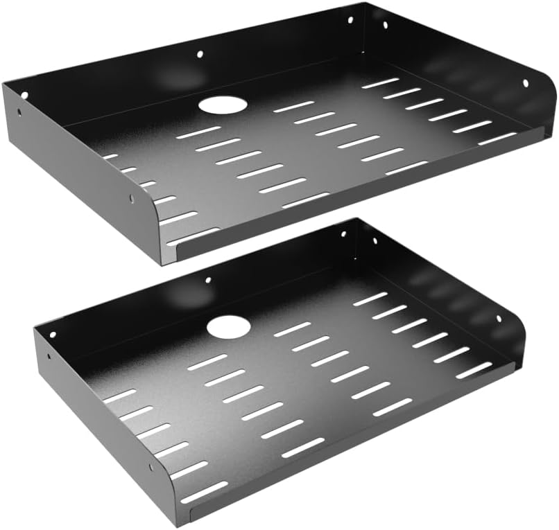 Floating Shelf Modern Wall Mounted Storage Rack 12" W,2 Pcs