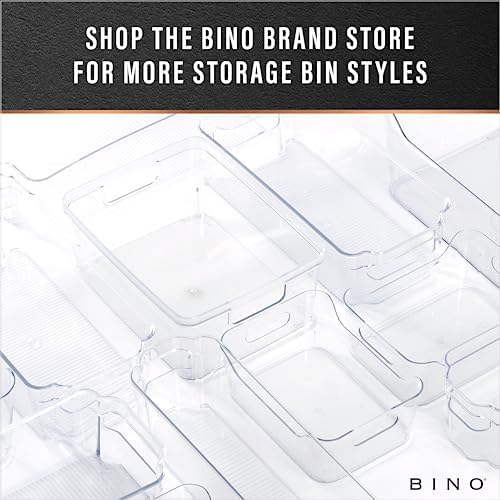 BINO | Plastic Storage Bins, Small | THE HANDLER COLLECTION | Multipurpose Or...