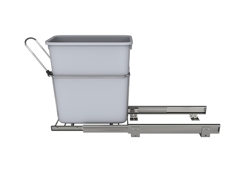 REV-A-SHELF Chrome Steel Pullout Waste Container