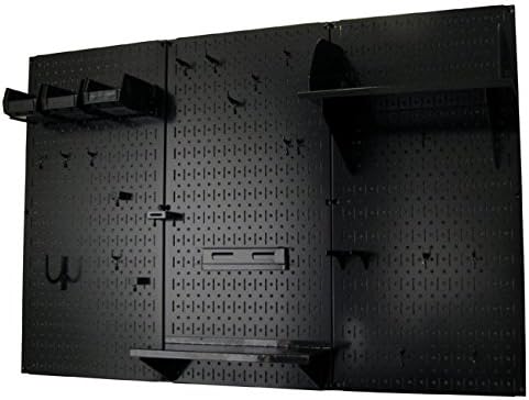 Wall Control Pegboard Organizer 4 ft. Metal Pegboard Standard Tool Storage Ki...