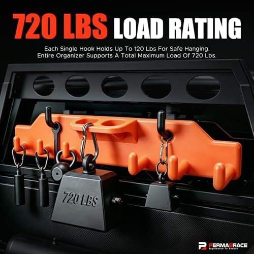 Lineman Bucket Truck Tool Board Hook Organizer,4 Mount Hooks (2×3" &...