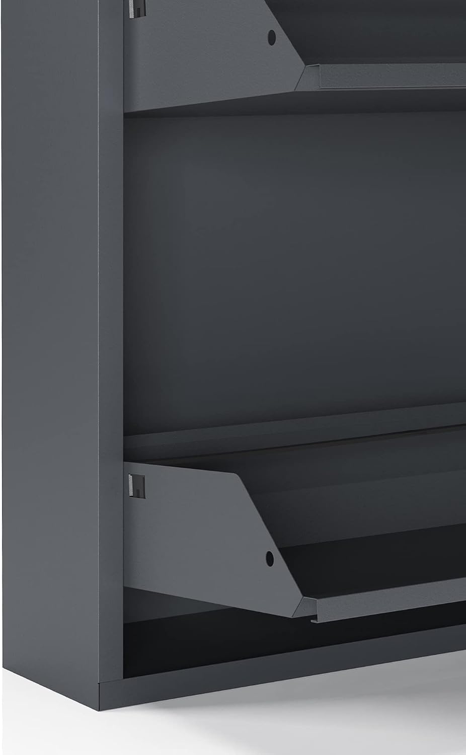 CEHA 3 Tier Metal Shoe Cabinet with Cover, Durable Shoe Storage Organizer for...