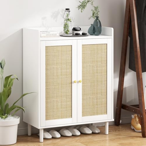 Shoe Rack,Shoe Storage,Rattan Shoe Cabinet for Entryway,Shoe Storage Cabinet ...