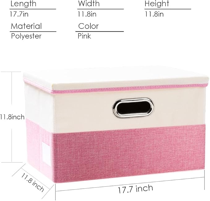 PRANDOM Large Collapsible Storage Bins