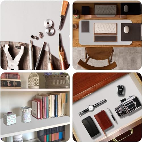 WochiTV Shelf Liner for Cabinets, Drawer Non Adhesive Non Slip Foam Mat for K...