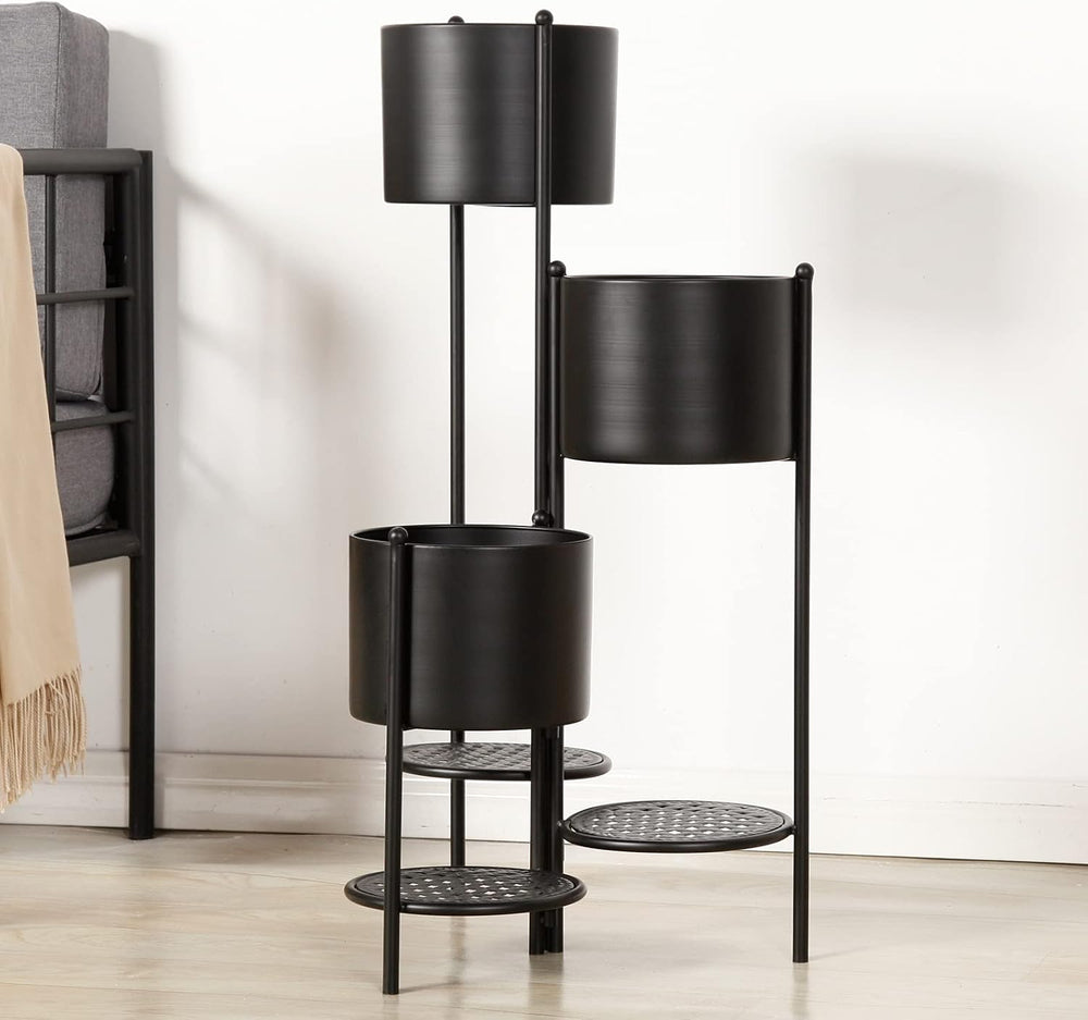 Corner Plant Stand Indoor Metal, 6 Tier 6 Potted Outdoor Flower Pot Stands Ho...