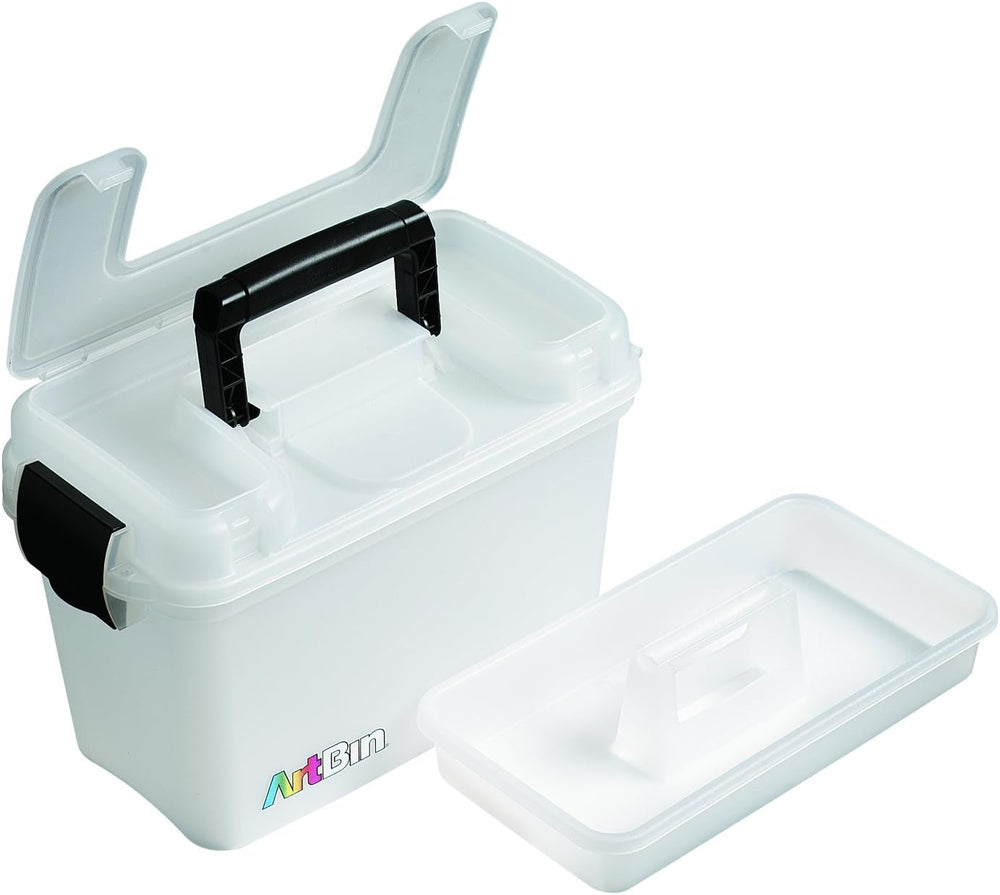ArtBin Sidekick Carrying Case with Handle, Translucent