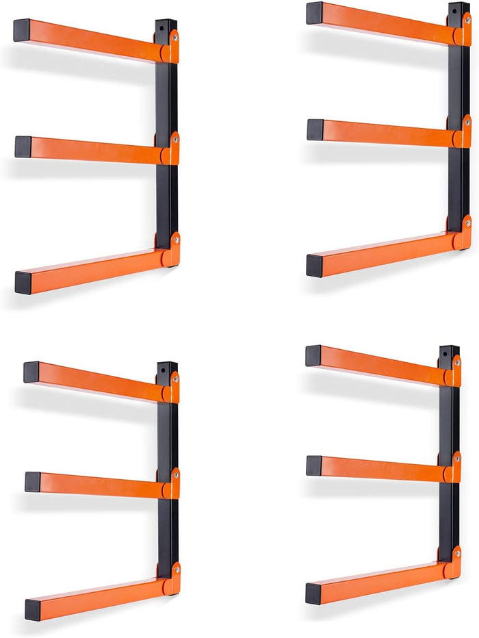 Ultrawall Wall Mount Wood Organizer and Lumber Storage Rack with 3-Level