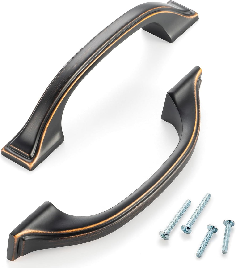 3 Inch Oil Rubbed Bronze Cabinet Pulls Arch Handles 30 Pack P2409