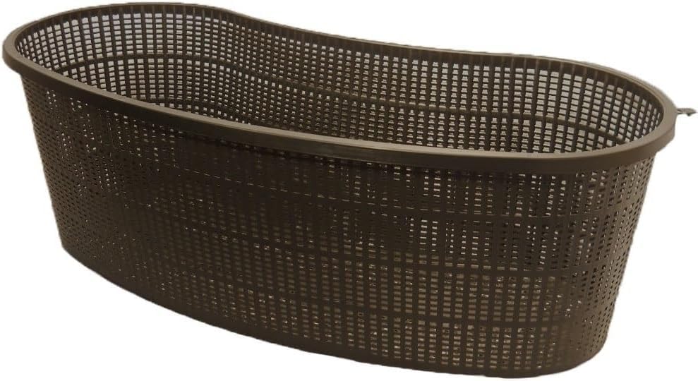 PondH2o Contour Kidney Shaped Pond Plant Basket, 17 Inch (44cm)