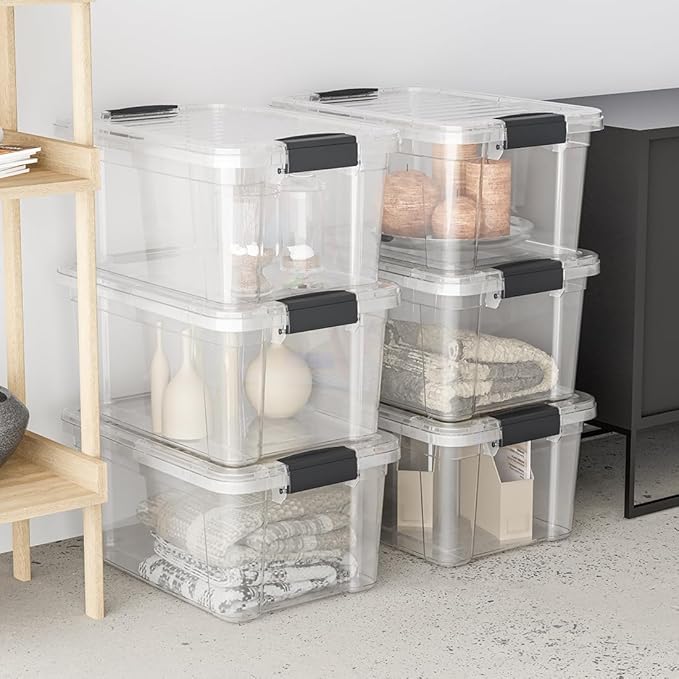 Superio Clear Storage Boxes