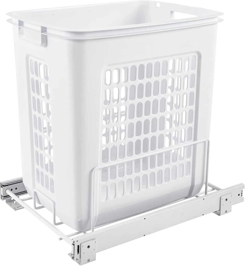 Rev-A-Shelf Pullout Clothes Hamper, Steel Frame & Polymer Laundry Bin