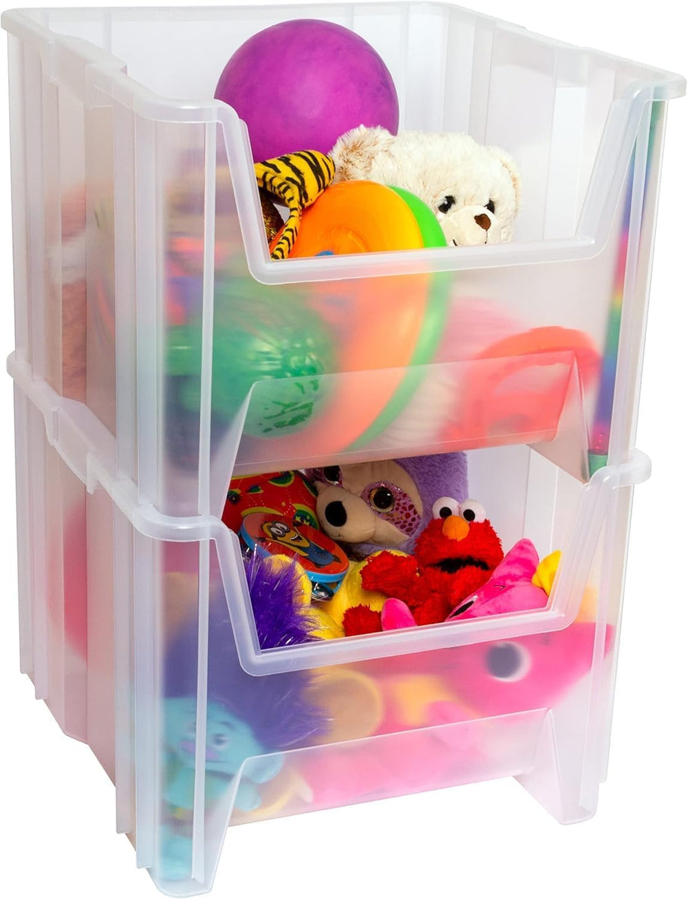 Akro-Mils Stak-N-Store Stackable Storage Bins, 17.5"x16.5"x12.5&quo...