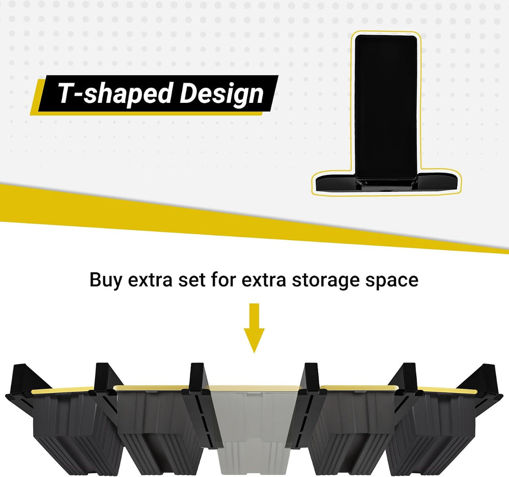 6-bin Overhead Garage Storage Rack, Ceiling Storage Racks