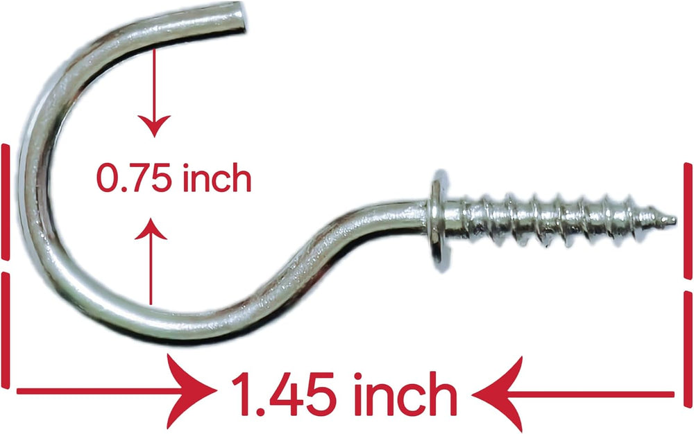 20 Pack 15.7" 360° Rotating Cabinet Door Hangers, Spray Painting Hooks