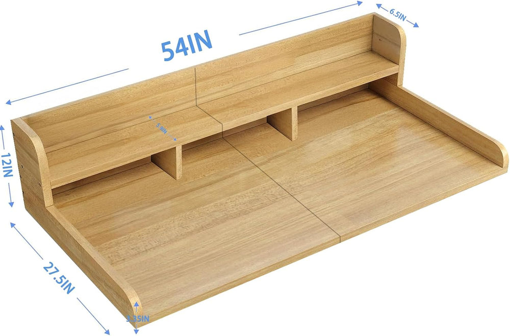 2-Tier Washer-Dryer Countertop Shelf Cover (54" W x 27.5" D), 12&qu...