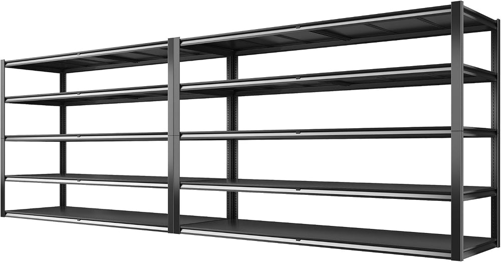 REIBII 78" H Storage Shelves, Garage Shelving Heavy Duty Load 3000LBS, A...