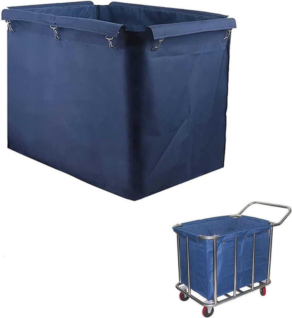 400L Commercial Laundry Cart Liner Bags - Removable Waterproof Replacement Ba...