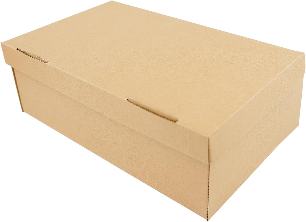 STRBOXONG Cardboard Shoe Boxes with Lid, 11.81x7.08x3.94, Multi-Purpose Stora...
