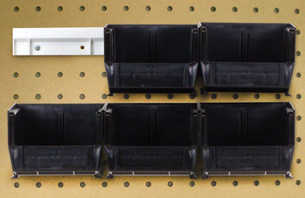 Quantum HNS210BK Hanging Rail System, 5-3/8-Inch Long by 4-1/8-Inch Wide by 3...