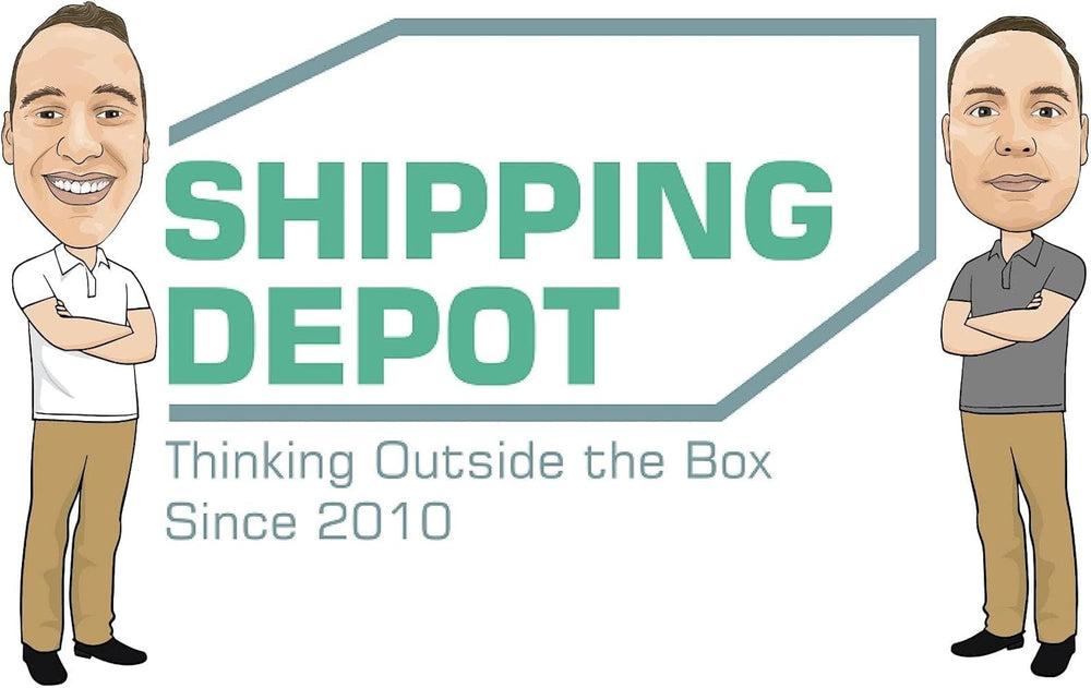 Secure Seal Shipping Boxes - 4x4x3" Mailers - White Foldable Corrugated ...