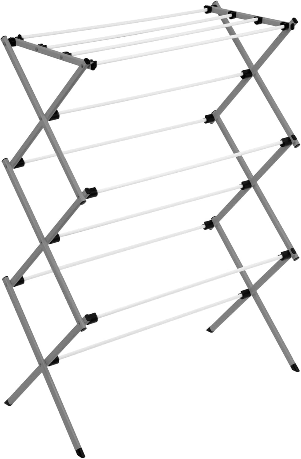 Honey-Can-Do Deluxe Metal Collapsible Clothes Drying Rack, 50 lbs, 29" x...