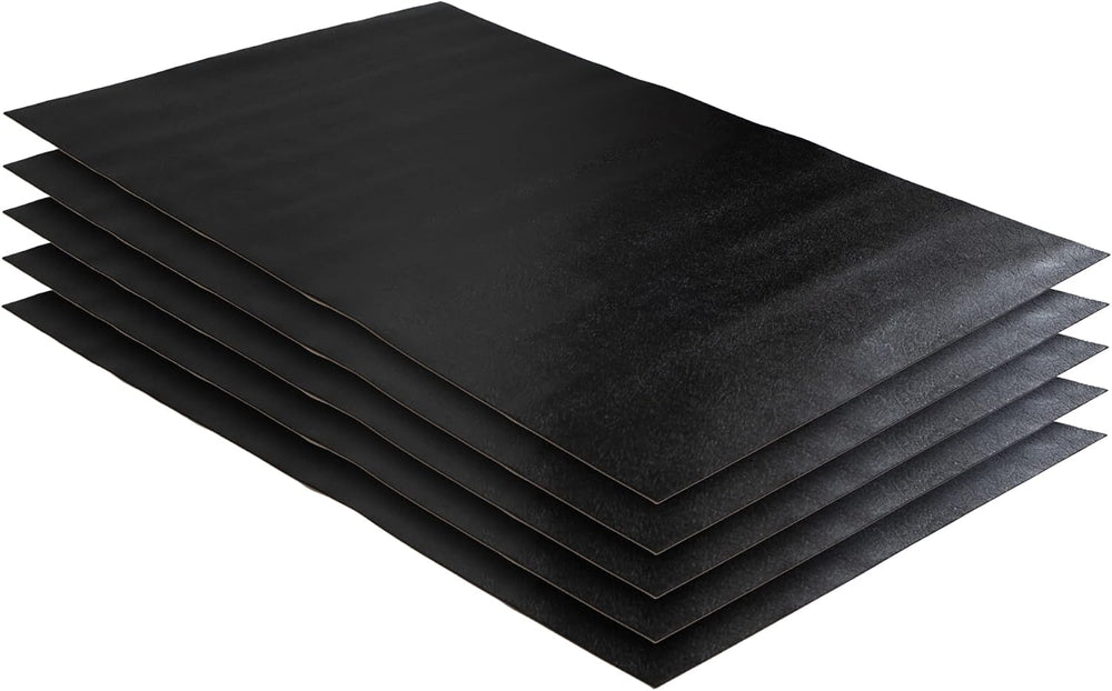 RESILIA Industrial Shelf Liner Set for Wire Shelving – 5 Pack, 24” x 48” Heav...
