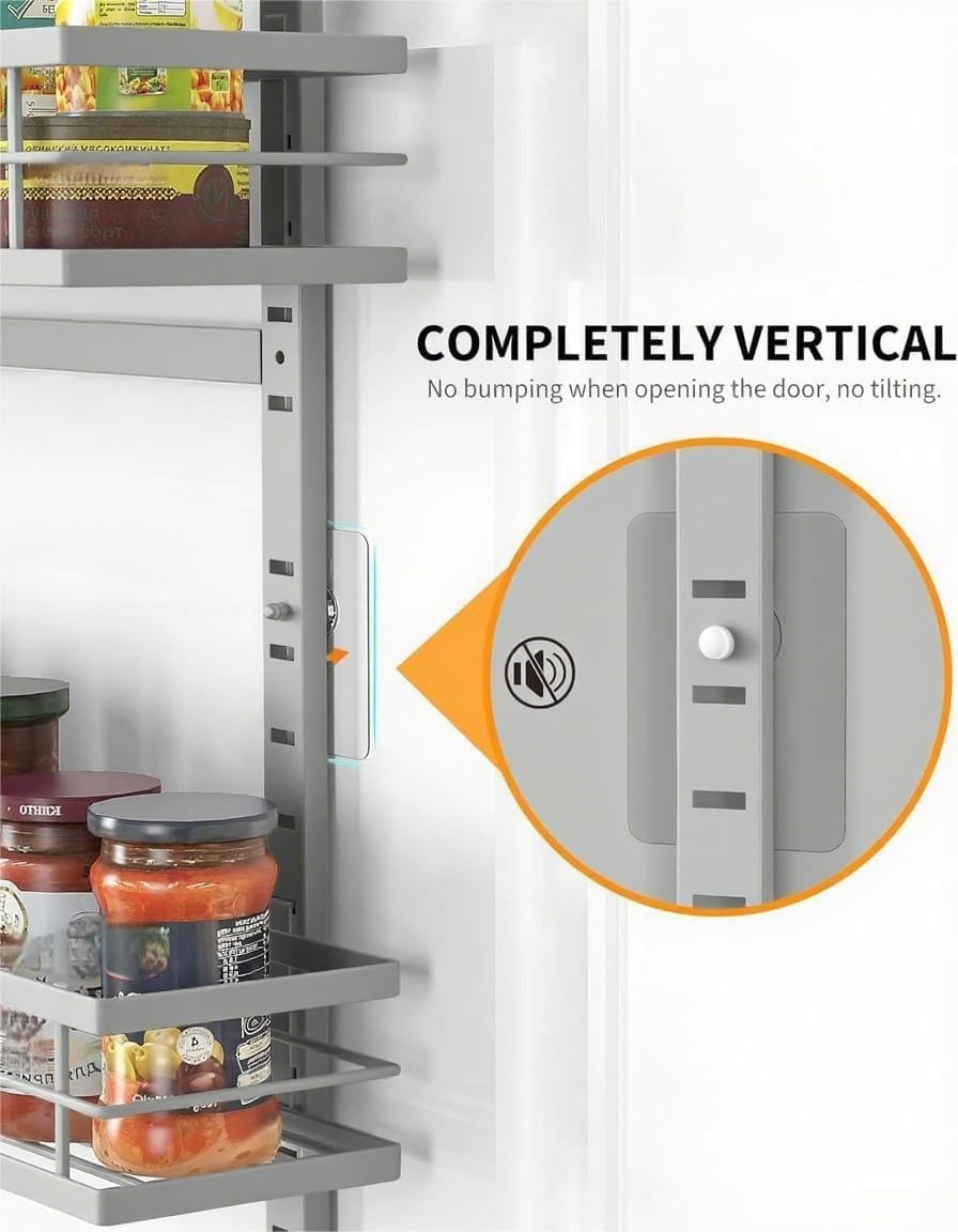 Moforoco Grey 9-Tier Over The Door Pantry Organizer, Pantry Organization and ...
