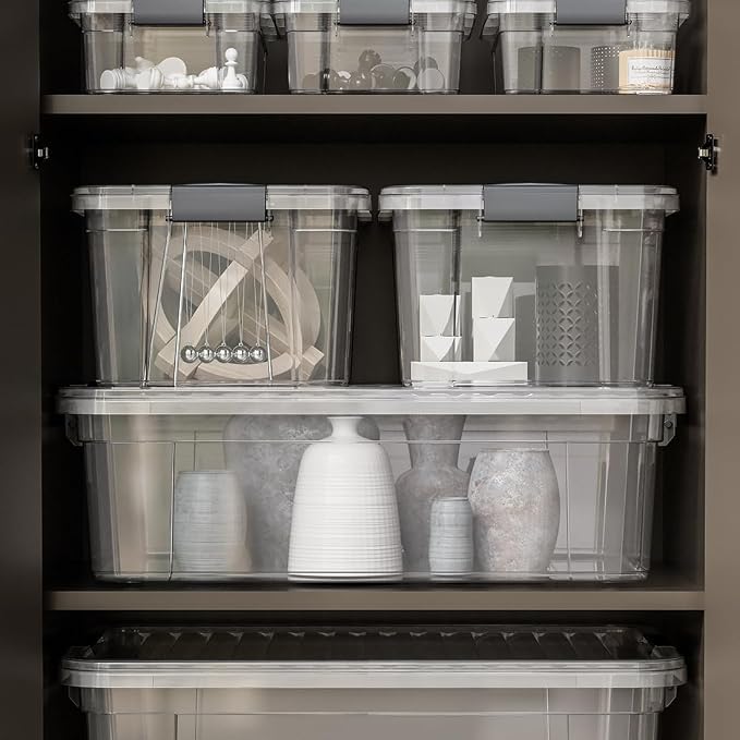 Superio Clear Storage Boxes