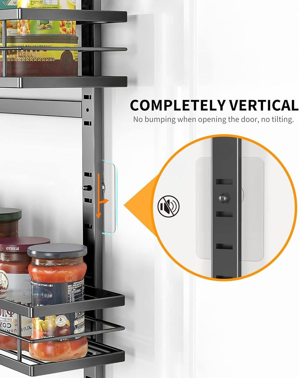 Moforoco 6-Tier Over The Door Pantry Organizer, Pantry Organization and Stora...