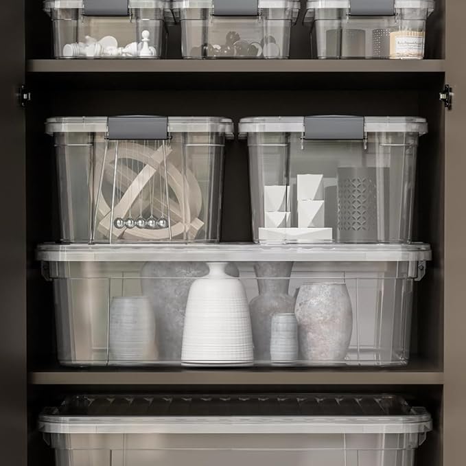 Superio Clear Storage Boxes