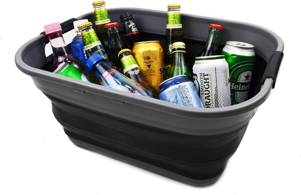 SAMMART 17.5L (4.6 Gallon) Collapsible/Foldable/Pop Up/Portable Washing Tub/S...