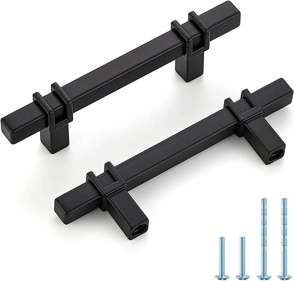 HOME EDIT 30 Pack 3 inch Black Cabinet Handles, Kitchen Cabinet Handles Matte...