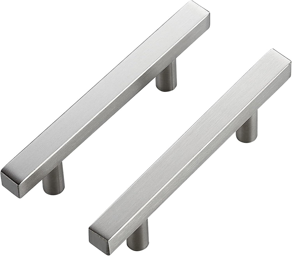 Ravinte Brushed Nickel Square Cabinet Hardware Pulls 3 Inch 35 Pack