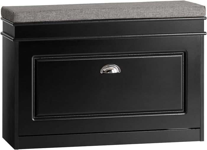 Haotian Shoe Storage Bench with Cushion
