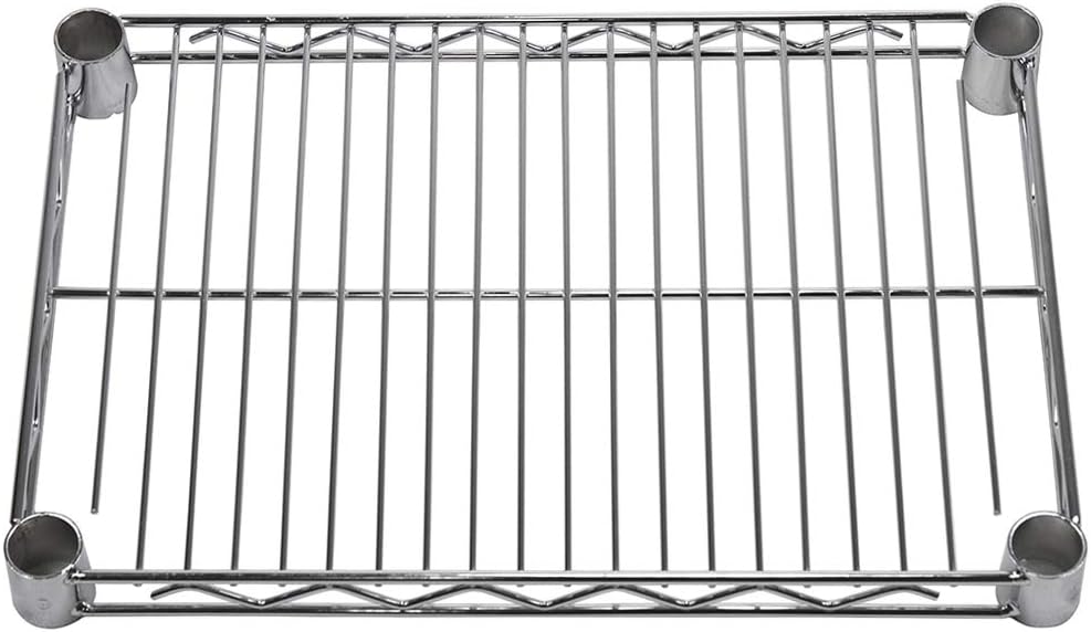 Shelving Inc. 12" d x 18" w Chrome Wire Shelving with 1 Tier Shelf