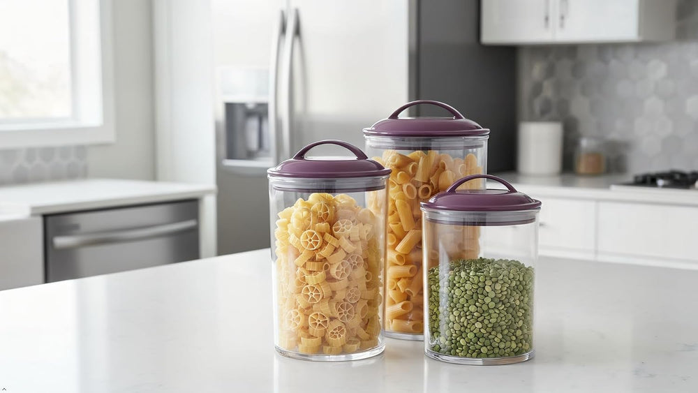 Reston Lloyd Food Storage Containers, BPA Free Airtight Canisters for Cereal,...