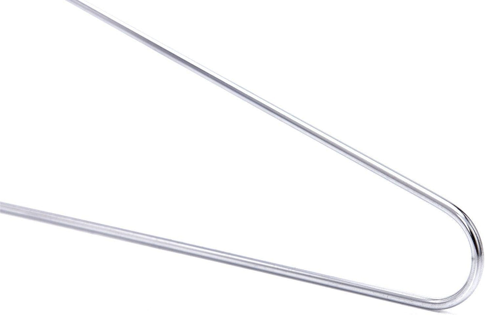 16" Quality Metal Hangers, 30-Pack, Swivel Hook, Stainless Steel Heavy D...
