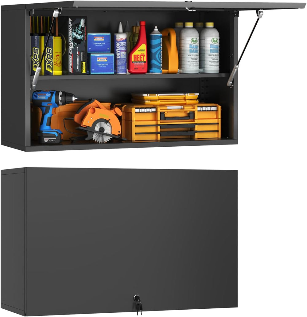 Polup 20" Metal Garage Wall Cabinet with Door and Adjustable Shelf