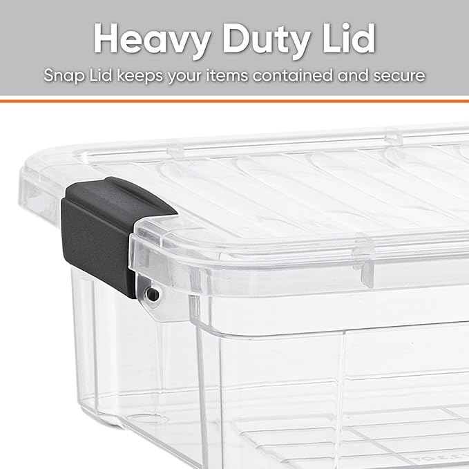 Superio Clear Storage Boxes