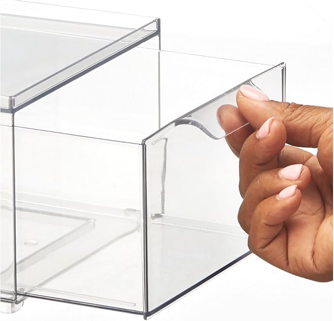 mDesign Stackable Storage Containers Box