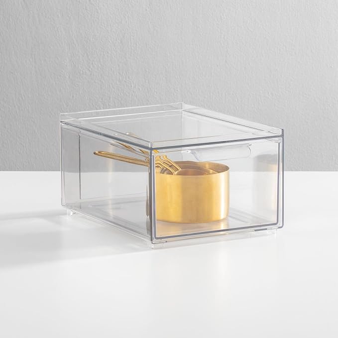 mDesign Stackable Storage Containers Box