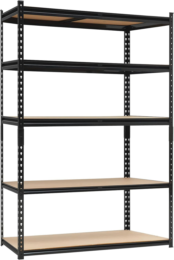 Heavy Duty Garage Shelving Units,5-Tier Adjustable Storage Shelves