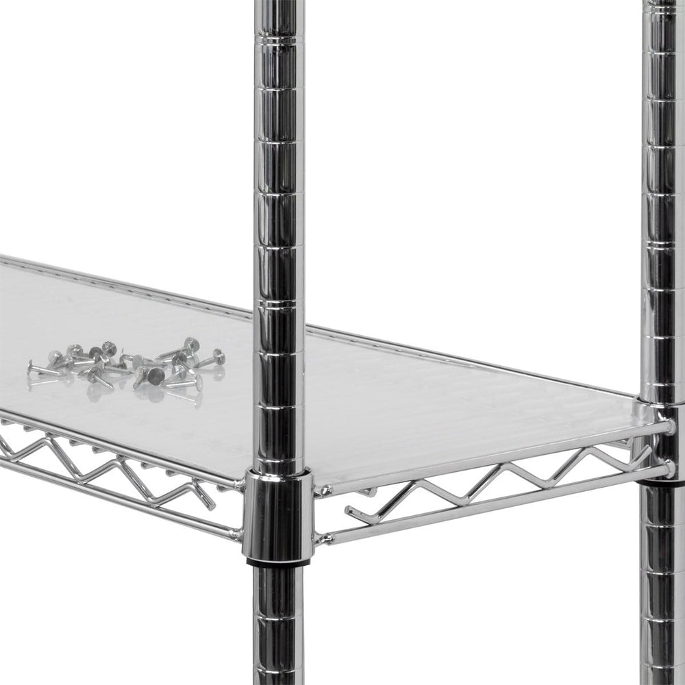 Akro-Mils AW2460LINER 24-Inch X 60-Inch Clear Shelf Liner for Chrome Wire She...