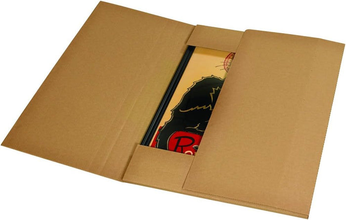 Aviditi Brown Kraft Jumbo Mailing Boxes, 36" x 30" x 6", Pack of 20, Jumbo Easy-Fold, Crush-Proof, for Shipping, Mailing and Storing