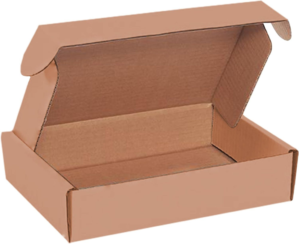 The Boxery 15 1/4 x 11 1/8 x 4 Inch-50-Pack, Kraft/Brown Corrugated Shipping ...